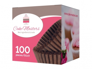 Paper Cups - Brown - 100 Pieces